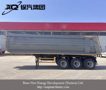 80 Ton U Shape Rear Dump Semi Trailer YC