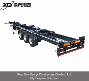 Tri-axle 20-45 ft Extendable Skeletal Trailer GDHY