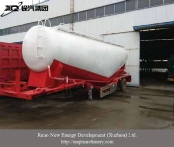 Low density powder material semitrailer GY