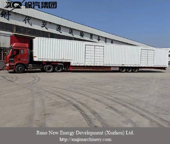 Box-type semi-trailer truck GY