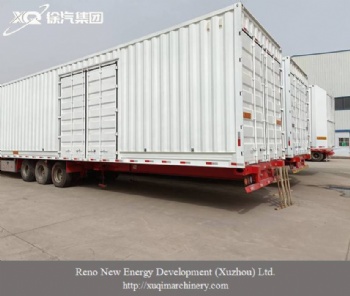 Box-type semi-trailer truck GY