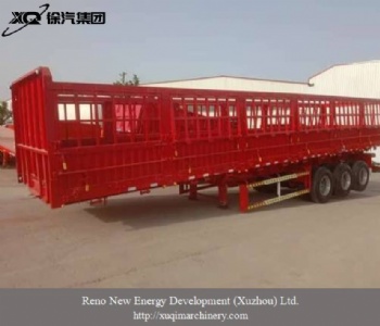 Dumping semi-trailer truck GY