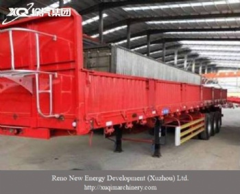 Dumping semi-trailer truck GY
