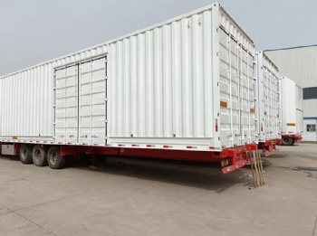 Box-type semi-trailer truck